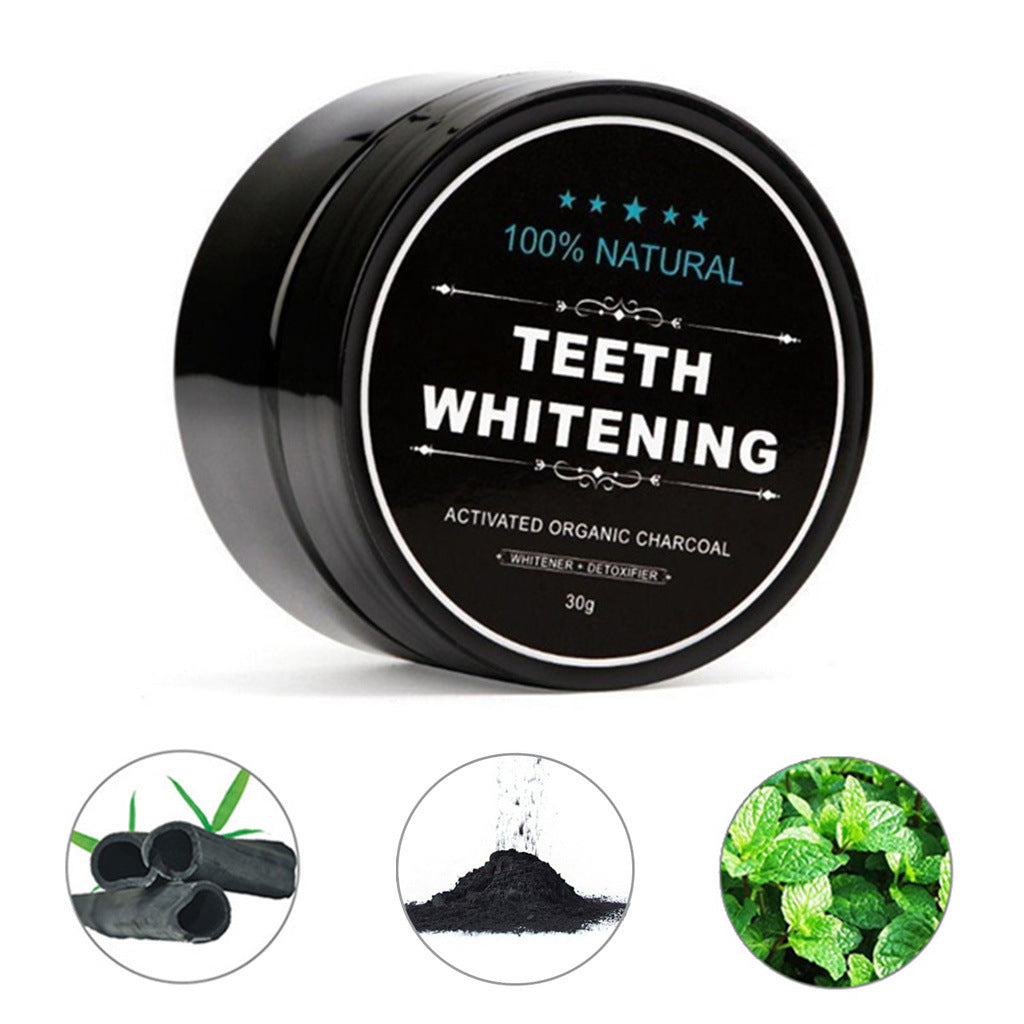 Teeth whitening coconut shell activated carbon tooth whitening tooth powder oem bamboo charcoal washing powder