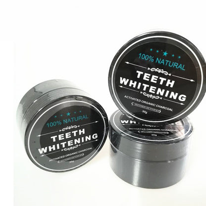 Teeth whitening coconut shell activated carbon tooth whitening tooth powder oem bamboo charcoal washing powder