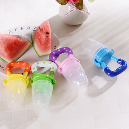 Manufacturers wholesale baby fruits and vegetables, pacifiers, pacifiers, bites, happy bites, baby food supplements