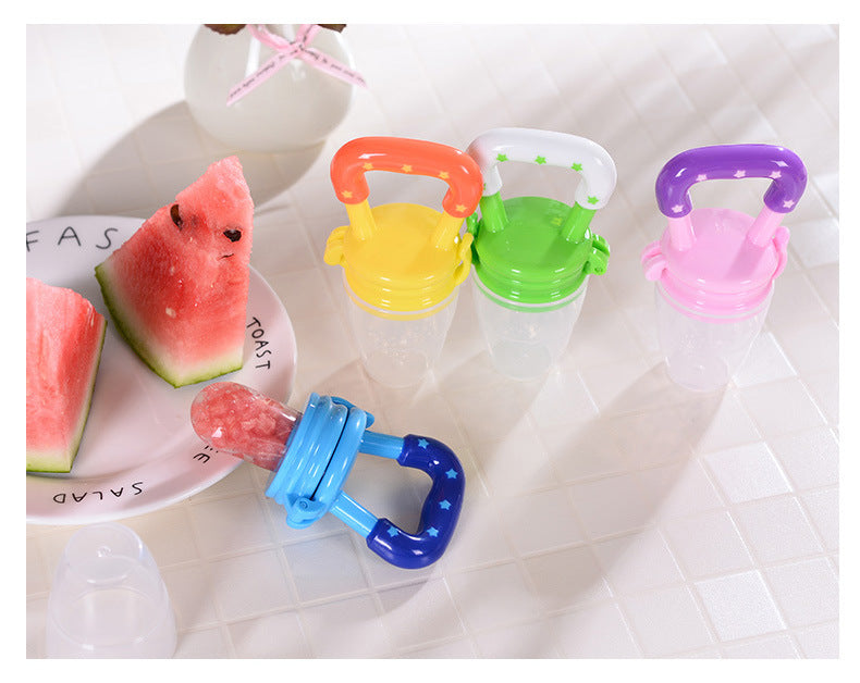 Manufacturers wholesale baby fruits and vegetables, pacifiers, pacifiers, bites, happy bites, baby food supplements