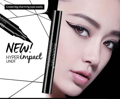 Double eyeliner seal pen ibcccndc makeup triangle waterproof eyebrow pencil eyeliner Cross-border makeup explosion