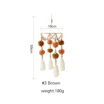 Cross-border hot-selling newborn baby soothing bed bell hanging baby sleeping wind chime rotatable educational rattle toy