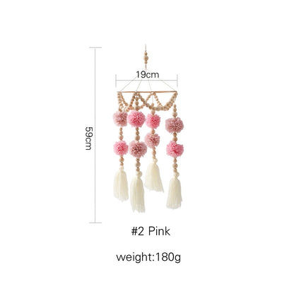 Cross-border hot-selling newborn baby soothing bed bell hanging baby sleeping wind chime rotatable educational rattle toy