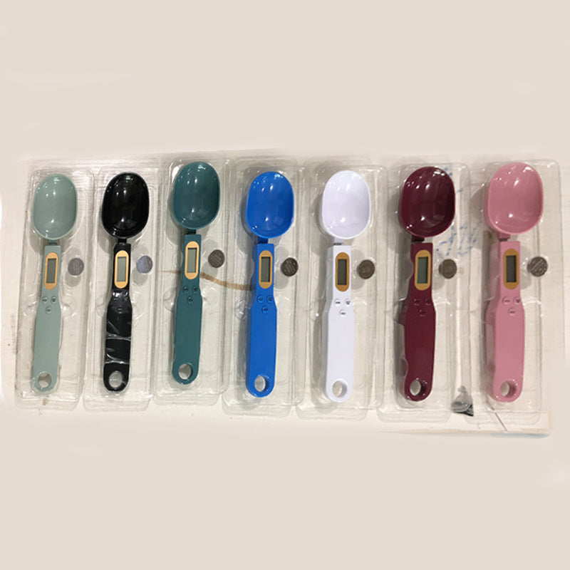 Electronic spoon scale small kitchen electronic scale portable handheld scale coffee scale high precision kitchen scale medicine scale