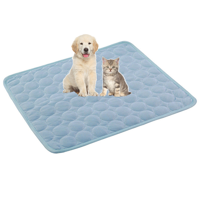 Pet Mat Summer Pet Cool Mat Cat Dog Sofa Mat Dog Ice Mat Pet Nest Cool Mat Pet Cooling Ice Silk Mat