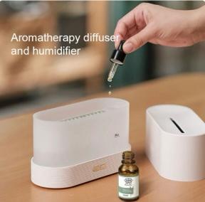 2022 flame humidifier aromatherapy humidifier mute simulation flame aromatherapy machine bedroom living room atmosphere light cross border