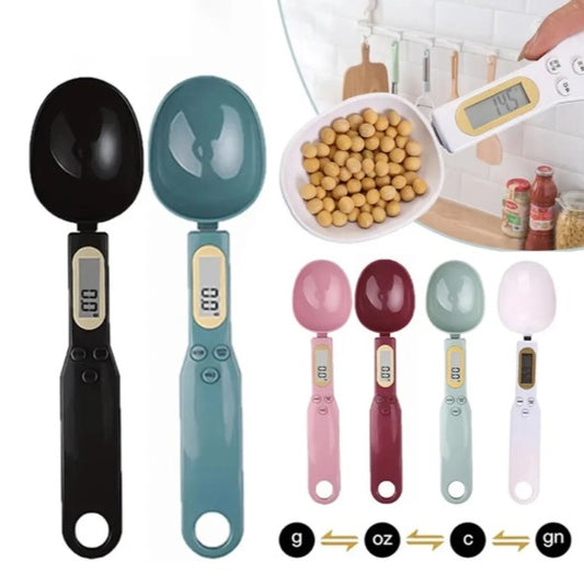 Electronic spoon scale small kitchen electronic scale portable handheld scale coffee scale high precision kitchen scale medicine scale