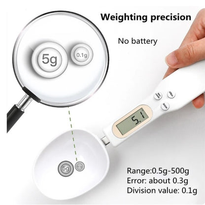 Electronic spoon scale small kitchen electronic scale portable handheld scale coffee scale high precision kitchen scale medicine scale